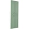 Ekena Millwork True Fit PVC Cedar Park Fixed Mount Shutters, Track Green, 12W x 45H, PR TFP001CP12X045TG - alternate 15
